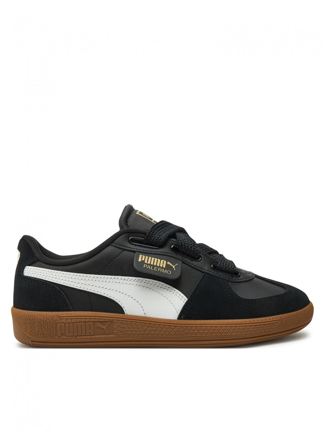 Puma Sneakersy Palermo Wide Lace 40210902 Černá